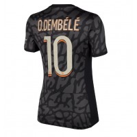 Stroje piłkarskie Paris Saint-Germain Ousmane Dembele #10 Koszulka Trzeciej dla damskie 2023-24 Krótki Rękaw